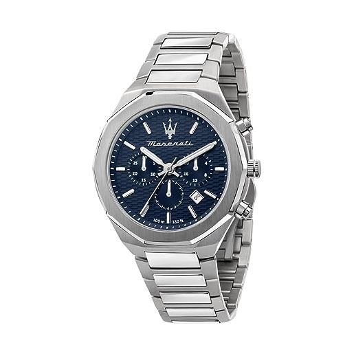 Maserati stile orologio uomo, cronografo, al quarzo - r8873642006