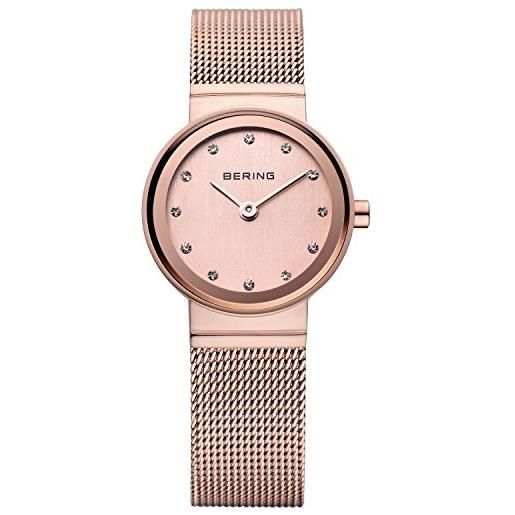 BERING donna analogico quarzo classic orologio con cinturino in acciaio inossidabile cinturino e vetro zaffiro 10122-366