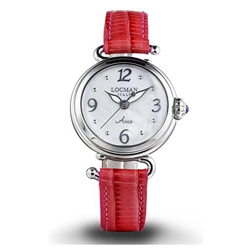 Locman orologio donna amo rosso