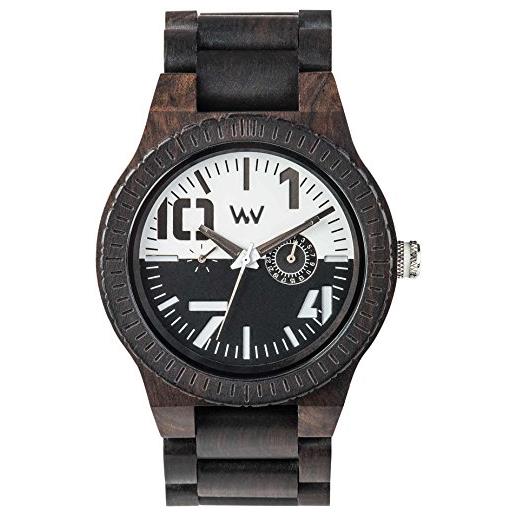 Wewood orologio analogico quarzo uomo con cinturino in legno ww51002
