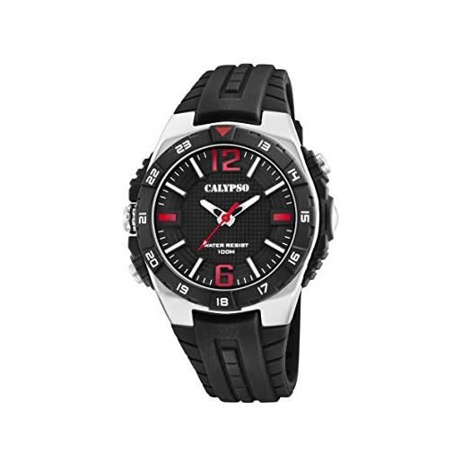 Calypso watches orologio analogico quarzo uomo con cinturino in plastica k5778/6