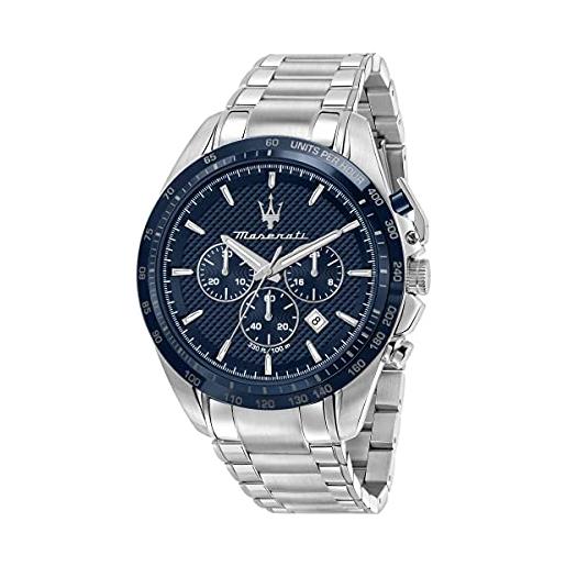 Maserati traguardo orologio uomo, cronografo, al quarzo - r8873612043