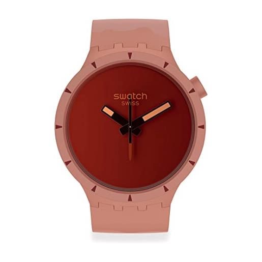 Swatch analogico sb03r100, multicolore, striscia