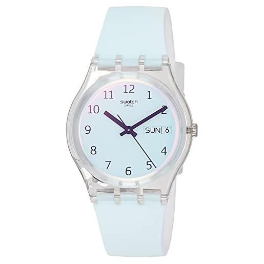 Swatch orologio analogueico quarzo donna con cinturino in silicone ge713