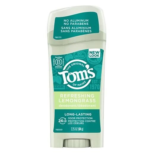 Tom's of maine natural deodorant stick lemongrass aus den usa