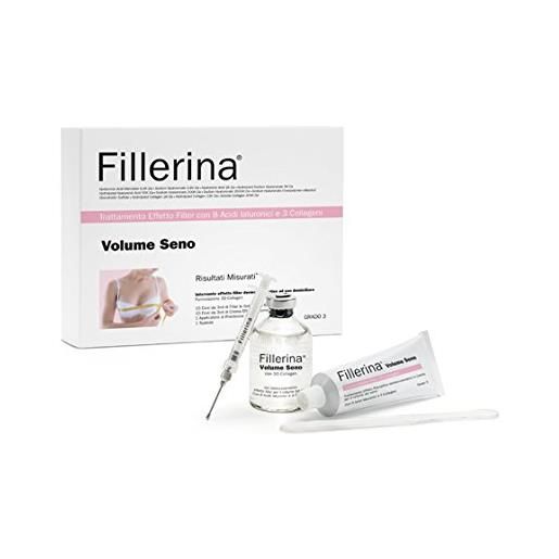 Fillerina labo fillerina trattamento effetto filler volume seno 3d collagen grado 3 2x50ml