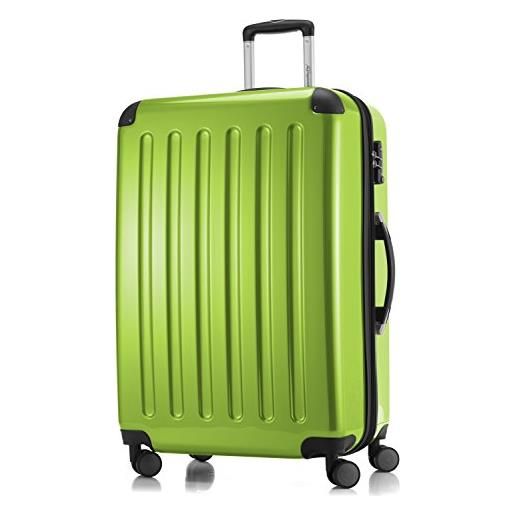 Hauptstadtkoffer alex tsa r1, luggage suitcase unisex, verde mela, 75 cm