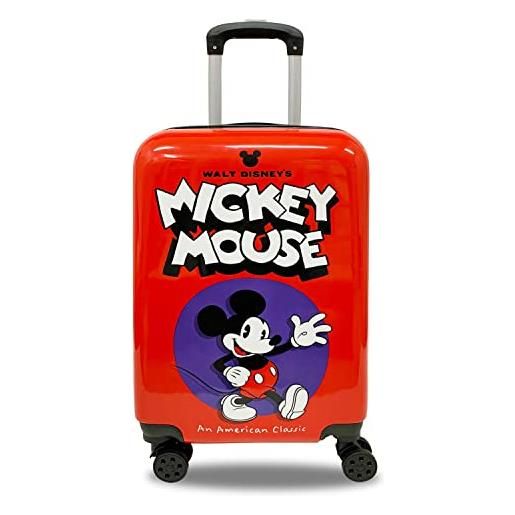 Disney valigia trolley per bambino Disney mickey mouse bagaglio a mano spinner 4818