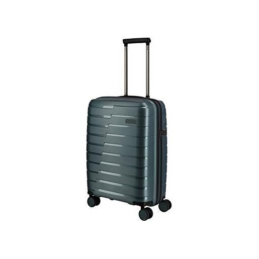 Travelite air base 4w trolley, bagaglio a mano, 55 cm, blu (ghiaccio)