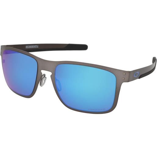 Oakley holbrook metal oo4123 412307 | occhiali da sole graduati o non graduati | prova online | unisex | metallo | quadrati | grigio | adrialenti
