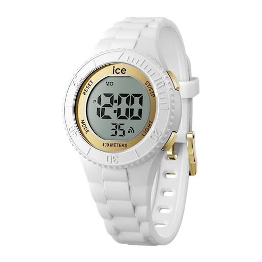 Ice-watch - ice digit white gold - orologio bianco da bambine con cinturino in plastica - 021606 (small)