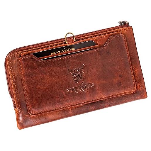 Matador clutch 3716, vintage marrone, vintage