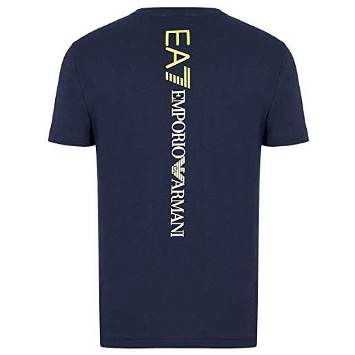 Emporio Armani ea7 t-shirt 3zpt37 pjm5z, maniche corte, girocollo nero xl