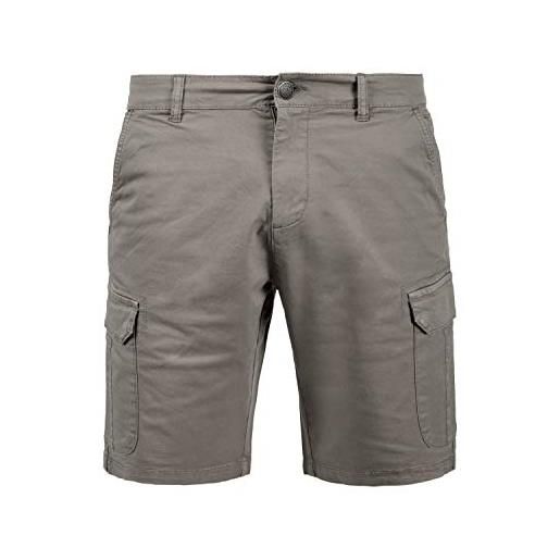 b BLEND blend barni pantaloncini cargo bermuda shorts pantaloni corti da uomo, taglia: l, colore: granite (70147)