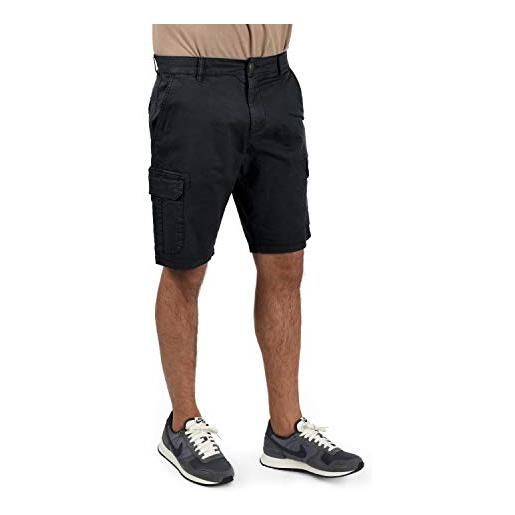 b BLEND blend barni pantaloncini cargo bermuda shorts pantaloni corti da uomo, taglia: l, colore: granite (70147)