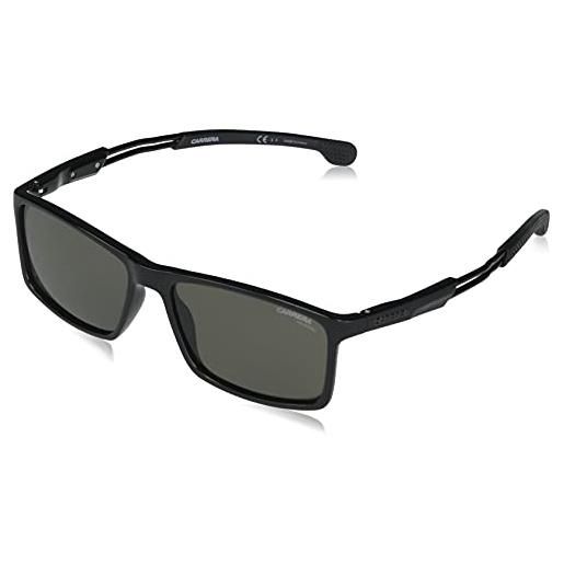 Carrera 4016/s occhiali da sole, black, 55 uomo