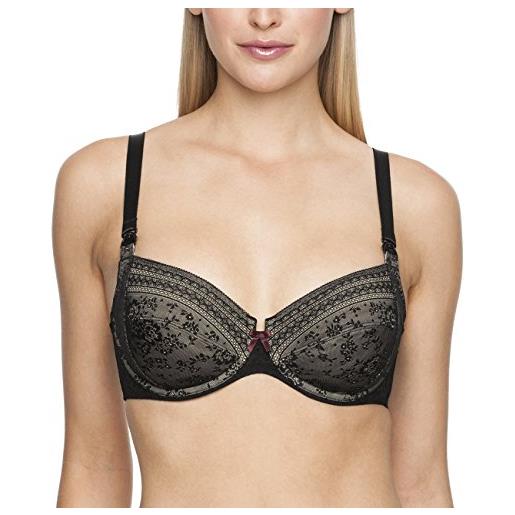 Anita maternity still-bh mit bügel fleur reggiseno, donna, nero (schwarz 001), 85e (taglia produttore: 85)