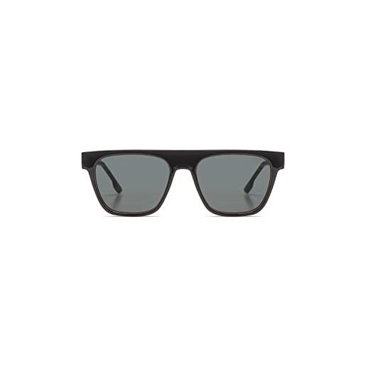 KOMONO joe black tortoise unisex square cellulose propionate sunglasses for men and women with uv protection and scratch-resistant lenses