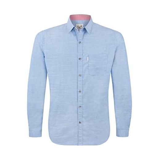 Stockerpoint camicia niklas, azzurro, xxxl uomo