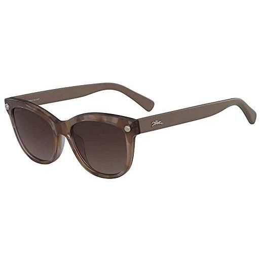 Longchamp lo614s-264 occhiali da sole, havana pink/brown, tamaño: 53/18/140 donna