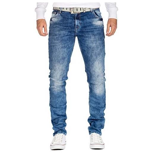 Cipo & Baxx uomo jeans cd533 grigio w48/l36