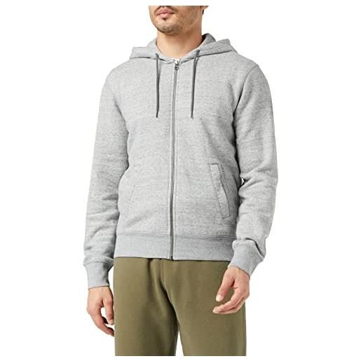 Dockers sport full zip hoodie, felpa con cappuccio, uomo, beautiful black, s