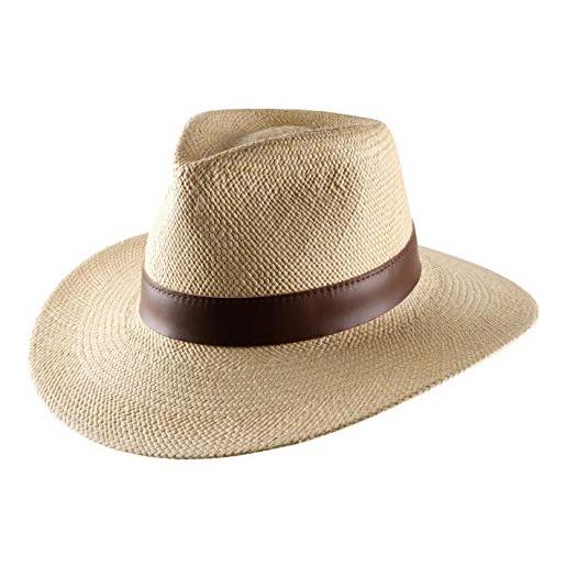 Classic Italy - cappello panama tesa larga wide brisa - size 59 cm