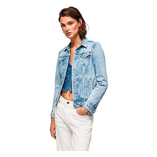 Pepe Jeans thrift, giacca donna, blu (denim-ht7), l