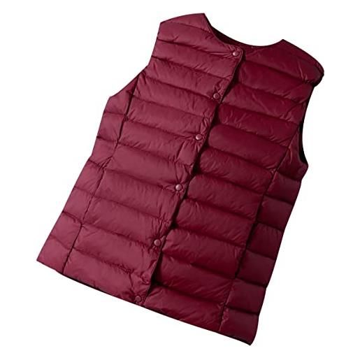 Gilet Piumino Donna Leggero Trapuntato - Imbottito Smanicato, Antivento E Caldo, Taglie Da M A 4XL - Foto 2