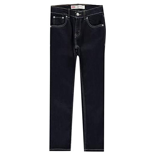 Levi's lvb 510 skinny fit jeans bambini e ragazzi, blu (low down), 16 anni