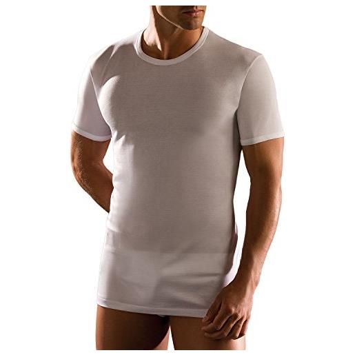 CAGI intimo uomo t-shirt girocollo manica corta privilegio filoscozia 1318 colore bianco taglia 6