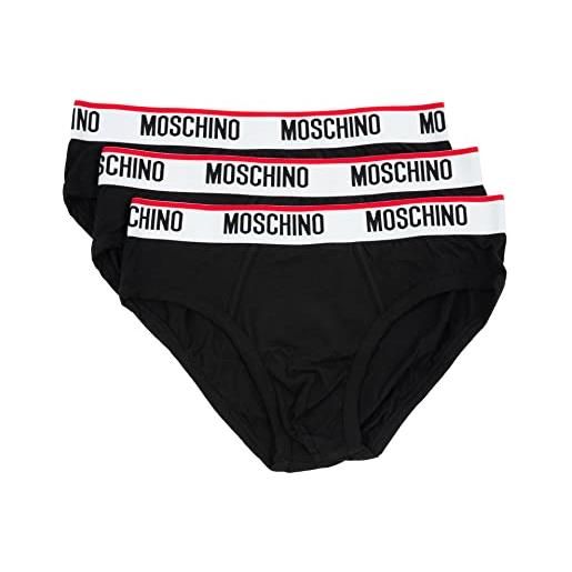 Moschino underwear slip uomo black xxl eu