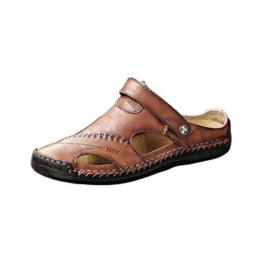 Generic scarpe casual sandals breathable men's leather summer outdoor beach sandali di men infradito economiche