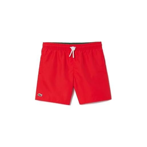 Lacoste-children swimsuit-mj4756-00, rosso/verde, 5 ans