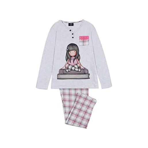 dierre pigiama bambina ragazza in caldo cotone london art. 55589 (10 anni)