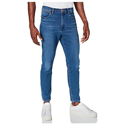 Wrangler high rise skinny jeans, camellia, 32w / 32l uomo