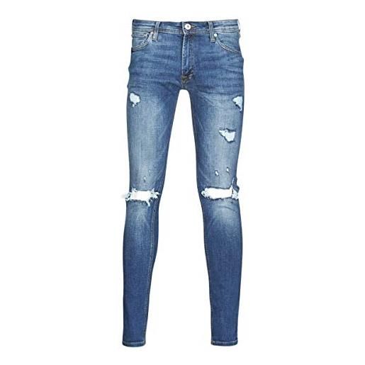 JACK & JONES jjitom jjoriginal am 849 noos jeans skinny, blu (blue denim blue denim), w34/l32 (taglia produttore: 34) uomo
