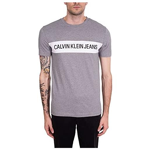 Calvin Klein Jeans - t-shirt uomo con fascia logo - taglia l