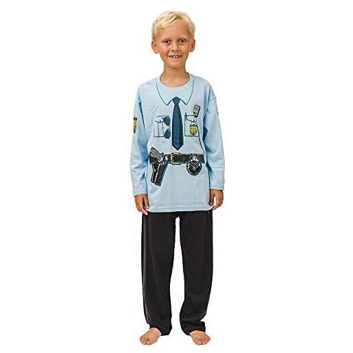 PLAY'N'WEAR pigiama poliziotto newyorkése & simpatico abbigliamento da casa (5-6 anni)
