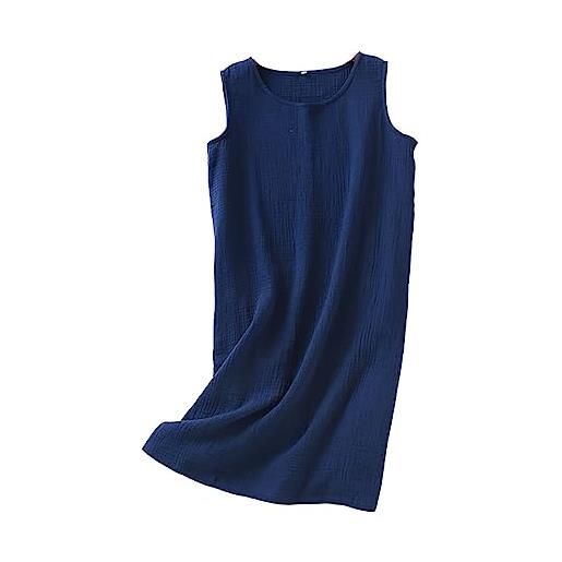 Camicie Da Notte Senza Maniche Taglie Comode(999