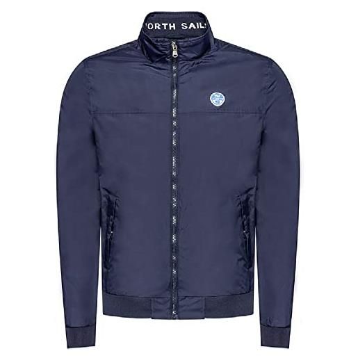 NORTH SAILS - bomber uomo con patch logo e profili a contrasto - taglia m