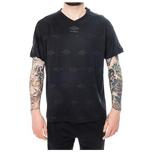 Umbro t-shirt uomo ran00061b (l - black)