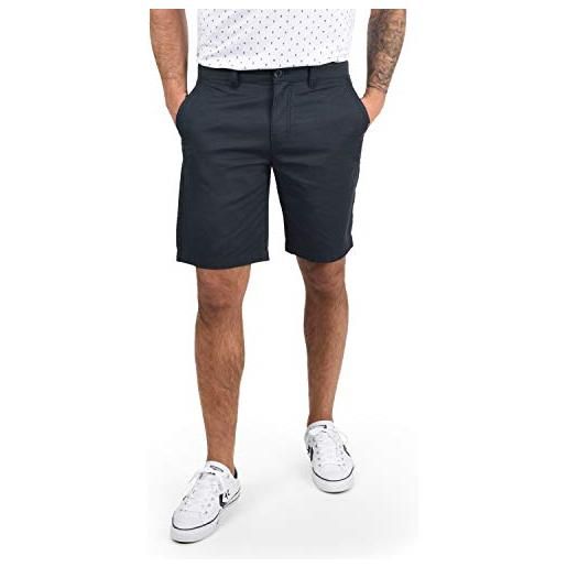 !Solid thement pantaloncini chino shorts panno corti da uomo. In cotone 100% regular- fit, taglia: m, colore: dune (5409)