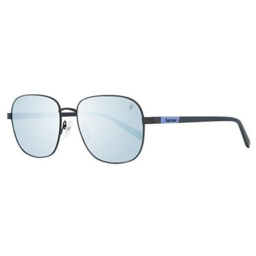 Timberland sonnenbrille tb9165 02d 57 occhiali da sole, nero (schwarz), 57.0 uomo