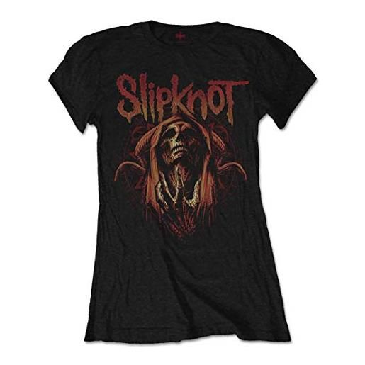 Slipknot - maglietta da donna con scritta evil witch, colore: nero nero 46