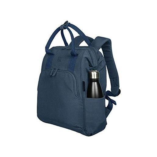 Tucano - ampio backpack pc e laptop 14, compatibile con mac. Book pro 13, 14 e 15, zaino capiente da ufficio e università, in poliestere riciclato