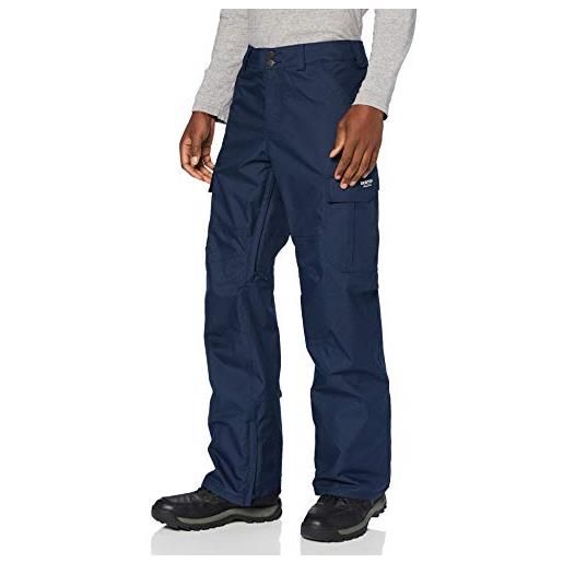 Burton cargo, pantaloni da snowboard uomo, dress blue, m