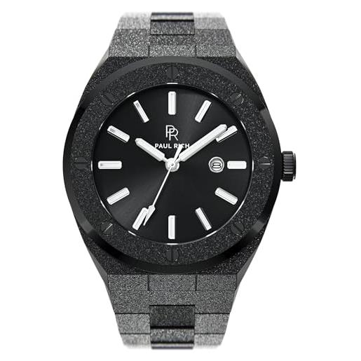 PR Paul Rich paul rich frosted signature fsig01 baron's black horloge