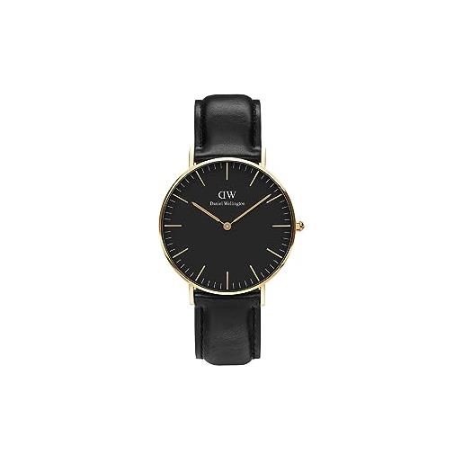 Daniel Wellington classic orologi 36mm double plated stainless steel (316l) gold