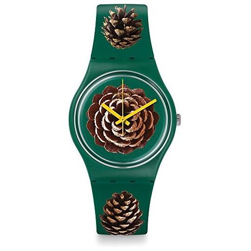 Swatch orologio Swatch gent gg221 al quarzo (batteria) plastica quandrante multicolor cinturino silicone